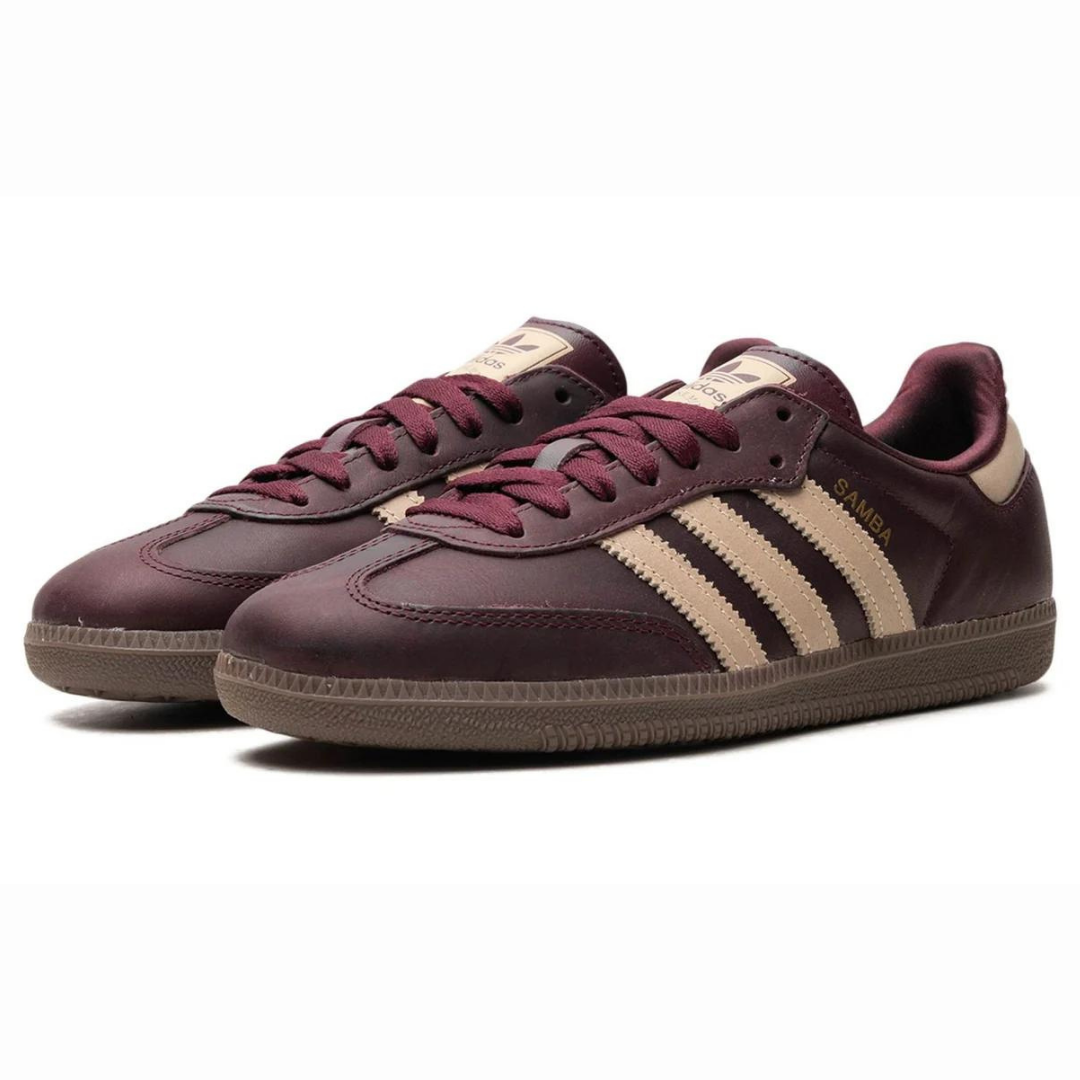 Adidas Samba OG Maroon Crystal Sand EU 36 2/3 38 39 1/3 40 2/3