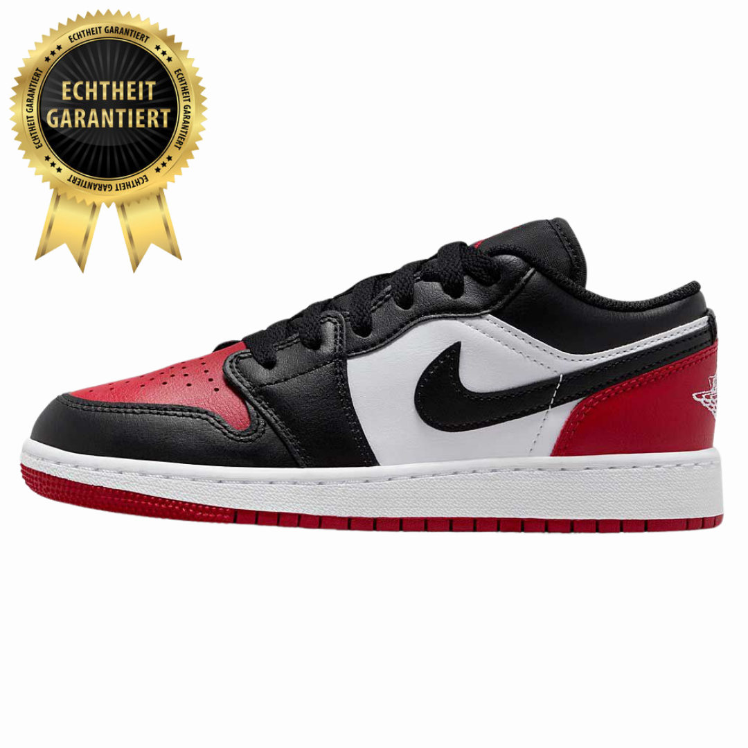 Air Jordan 1 Low GS Bred Toe EU 38,5 40