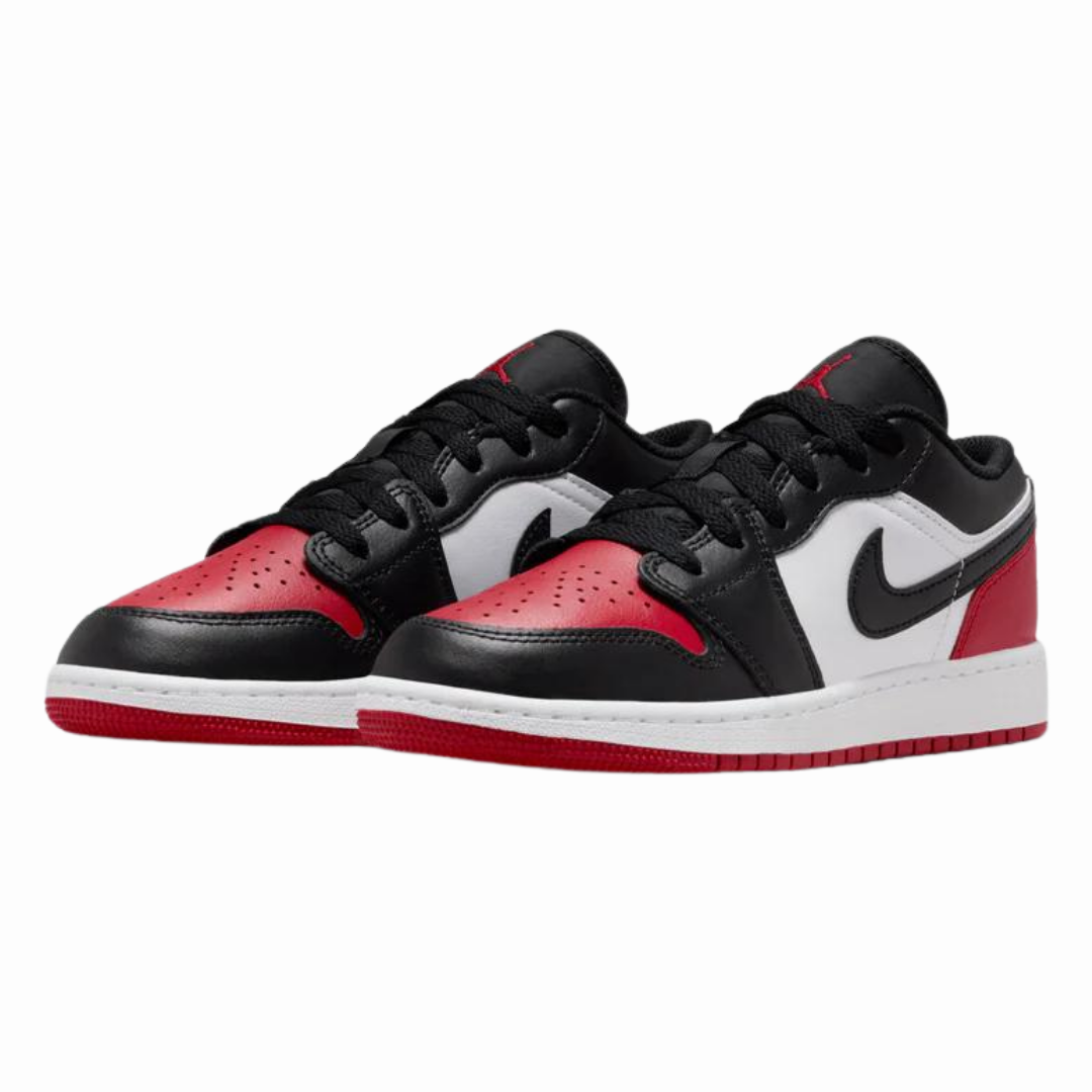 Air Jordan 1 Low GS Bred Toe EU 38,5 40